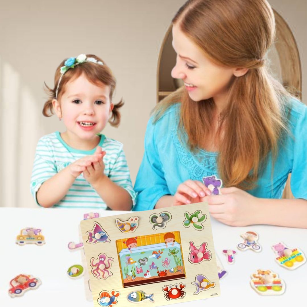 PUZZLE-EN-BOIS-ANIMALS-D-APPRENTISSAGE