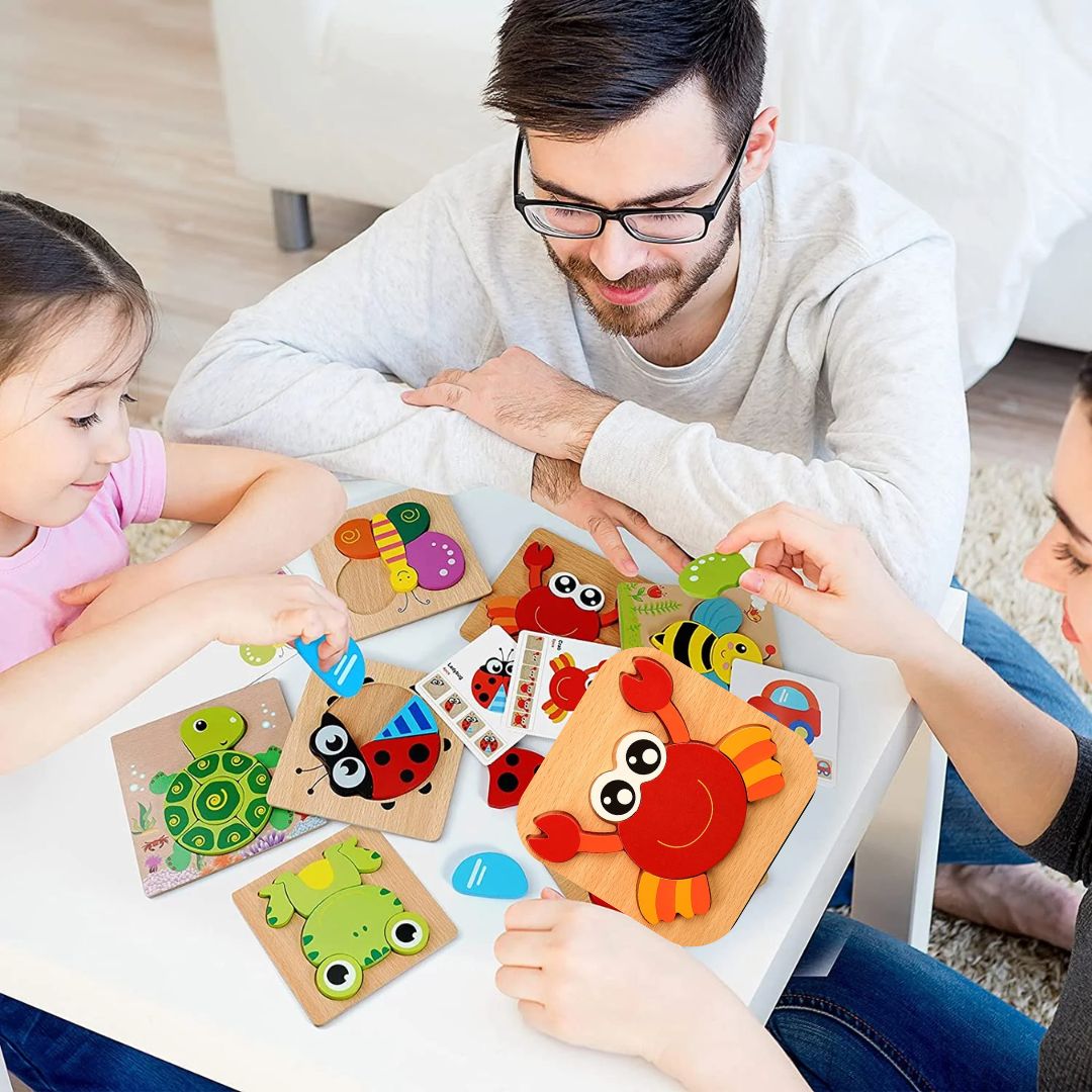 PUZZLE-EN-BOIS-CRABE-FAMILLE