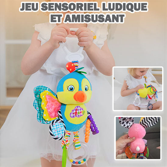 HOCHET-BEBE-BABYANIMAL-OISEAU-LUDIQUE