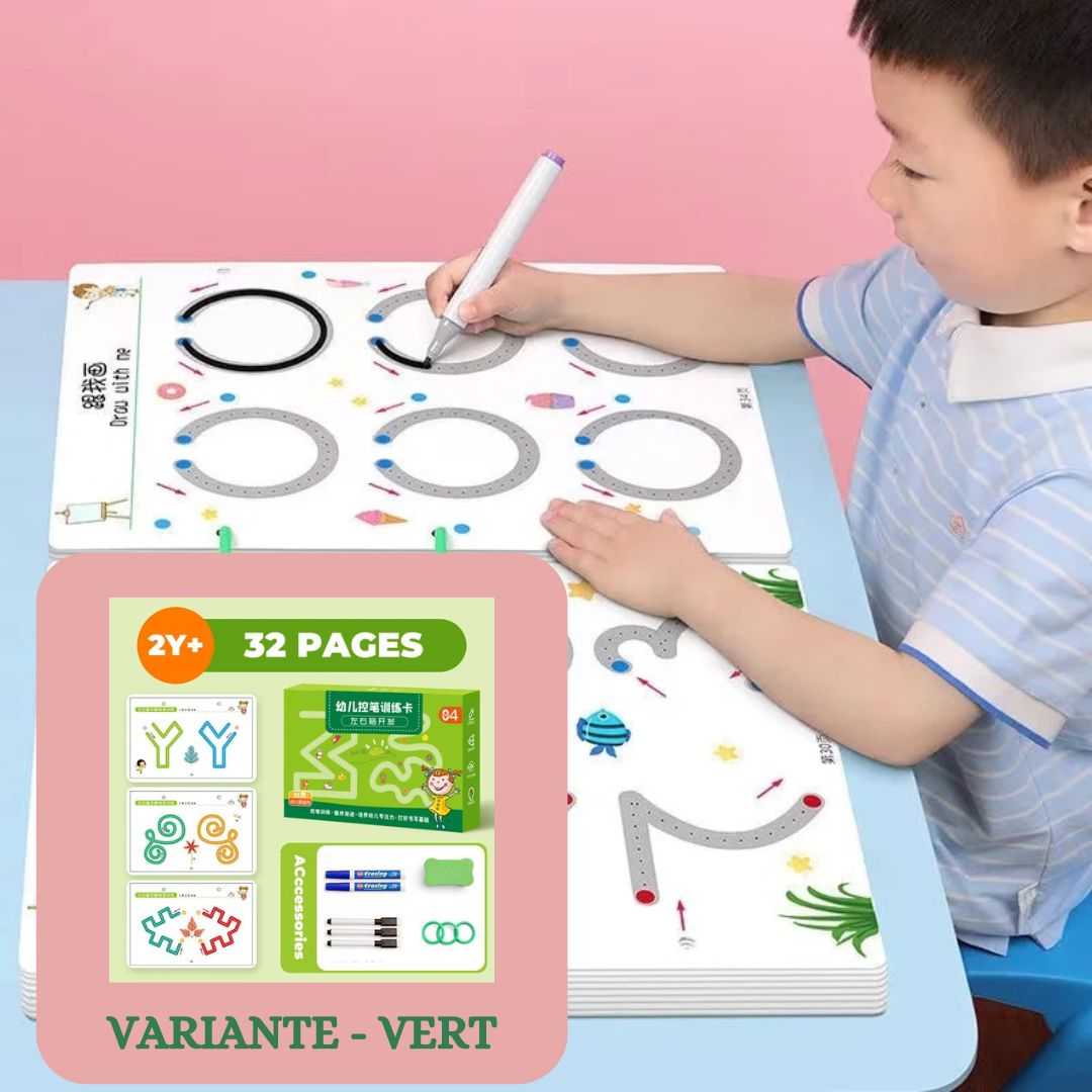 LIVRE-ENFANT-VERT