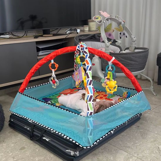 Tapis d'Éveil – Sensoriel – bleu